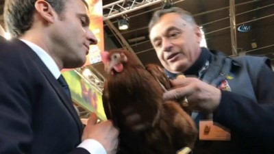 sempatik -  - Macron’un tarım fuarında ilginç anları Videosu