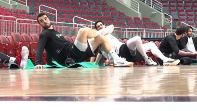 dusunur - A Milli Basketbol Takımı'nda Letonya maçı hazırlıkları - RİGA Videosu