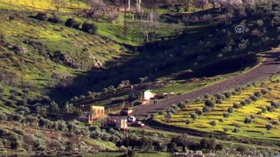 askeri arac - Afrin bölgesindeki hedefler TSK tarafından vuruluyor - KİLİS Videosu