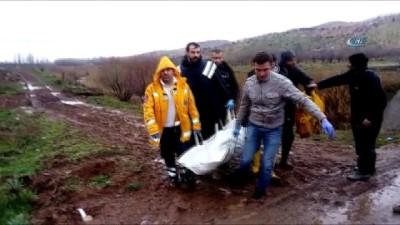 su kanali -  Balık tutmak için geldiği su kanalı kenarında ölü bulundu Videosu