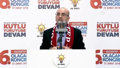milli gelir - Başbakan Yardımcısı Şimşek - AK Parti 6'ncı Olağan İl Kongresi'nde konuştu - GAZİANTEP Videosu