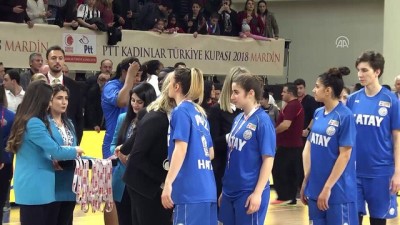 dera - Basketbol: PTT Kadınlar Türkiye Kupası - Yakın Doğu Üniversitesi kupasını aldı - MARDİN Videosu
