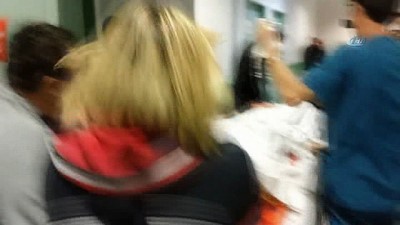 ameliyat -  Ensesine bıçak saplayıp kaçtılar Videosu