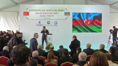 sosyal belediyecilik - Hocalı Katliamı'nın 26. yıl dönümünde Azerbaycan Dostluk Parkı açıldı (1) - İSTANBUL Videosu