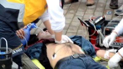 kalp masaji -  Sokak ortasında ölüm kalım mücadelesi  Videosu