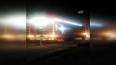 karahisar -  Tır yangını paniğe neden oldu Videosu