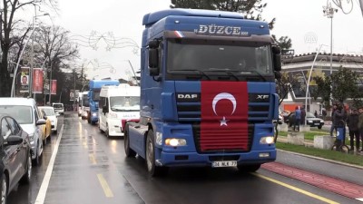 kermes - Zeytin Dalı Harekatı'na destek konvoyu - DÜZCE Videosu