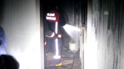 mustakil ev - Elazığ'da yangın  Videosu