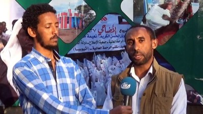 hicret -  - Etiyopyalı Müslümanlara Türkiye’ye minnettar  Videosu