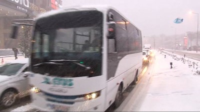 nani -  Kar yağışı dakikalar içinde şehri beyaza bürüdü Videosu