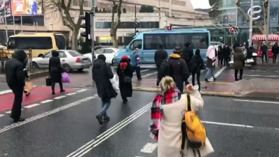 internet sitesi - Beklenen kar yağışı başladı - İSTANBUL  Videosu