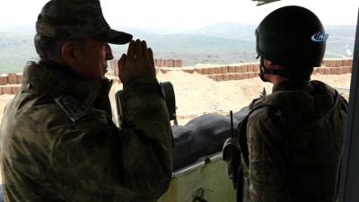 general -  Genelkurmay Başkanı Orgeneral Akar, Oğulpınar Hudut Karakolu'nda  Videosu