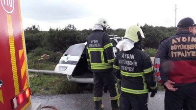 elektrik diregi - Hafif ticari araç elektrik direğine çarptı: 1 ölü - AYDIN  Videosu