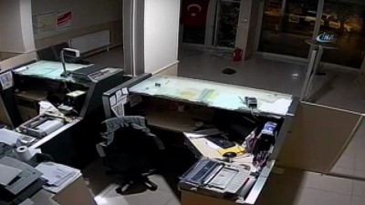 hirsiz polis -  PTT hırsızları güvenlik kamerasında  Videosu
