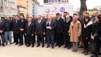 yardim kampanyasi -  Uşak’ta Afrin için yardım kampanyası başlatıldı  Videosu