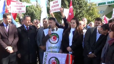hayvan -  CHP Şeker Fabrikası işçilerine destek verdi  Videosu