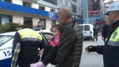 kucuk kiz -  Hatalı park edilen aracın çalıntı olduğu ortaya çıktı Videosu