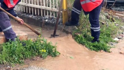 banliyo tren hatti - İzmir'de kuvvetli sağanak  Videosu