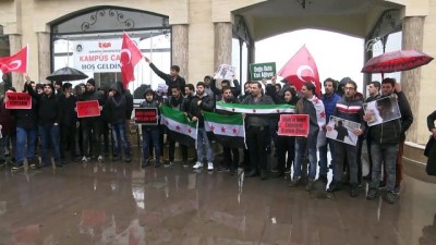 Suriyeli öğrencilerden Doğu Guta'daki katliamlara tepki - SAKARYA