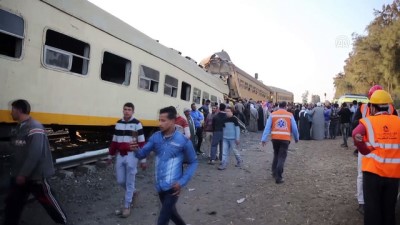 iskenderiye - Tren kazasında 15 kişi hayatını kaybetti, 40 kişi yaralandı - MISIR Videosu