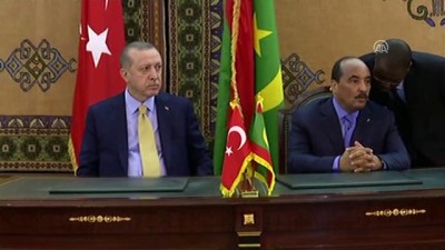 imza toreni - Türkiye-Moritanya arasında iş birliği anlaşmaları - NOVAKŞOT Videosu