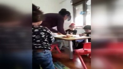 ogretmenler -  Tuzla'da anaokulunda skandal görüntüler  Videosu