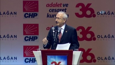 tutuklu milletvekili -  CHP'nin 36. Olağan Kurultayı Kılıçdaroğlu'nun açış konuşmasıyla başladı  Videosu