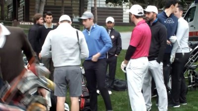 kadin sporcu - Golf Milli Takımı Erkekler Kış Kampı - ANTALYA  Videosu