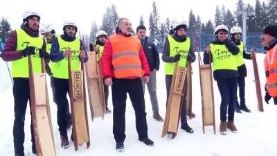 dera - Kastamonu'da 'Kızak Yarışları ve Kar Festivali'  Videosu