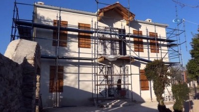 mimari -  Stratonikeia Antik Kenti’ndeki 100 yıllık ev restore ediliyor  Videosu