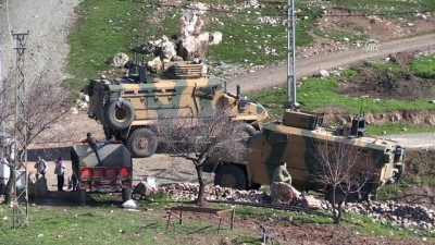 askeri arac - Suriye sınırına askeri sevkiyat - KİLİS  Videosu