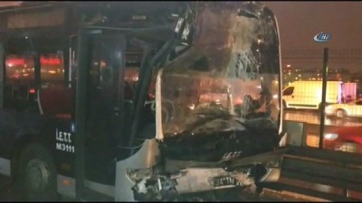 metrobus kazasi -  Haramidere'de metrobüs kazası: 1’i ağır, 22 yaralı Videosu