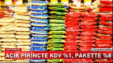 kdv artisi - Pirinç pakete girince KDV artıyor Videosu