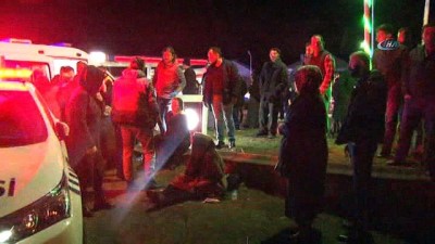 direksiyon -  Yolcu midibüsü devrildi: 1 ölü, 16 yaralı Videosu