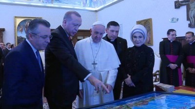 minyatur -  - Cumhurbaşkanı Erdoğan’dan Papa’ya Hediye Videosu