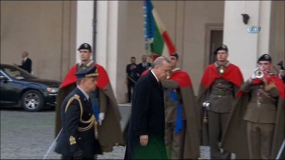 italyan -  - Cumhurbaşkanı Erdoğan, Roma’da Resmi Törenle Karşılandı Videosu