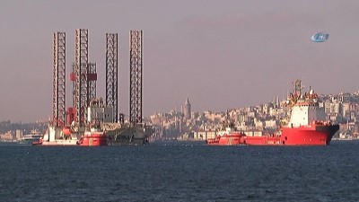 uzunlu -  Dev petrol platformu yeniden İstanbul Boğazı’nda  Videosu