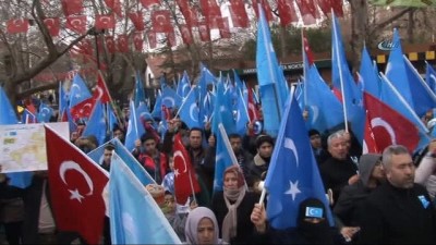 sehadet -  Doğu Türkistanlılar Başkent’te Çin’i protesto etti Videosu