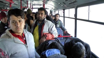 kacak - Erzincan'da 47 kaçak göçmen yakalandı  Videosu