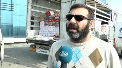 yardim kampanyasi -  Erzurum’dan Suriye’ye 2 tır insani yardım Videosu