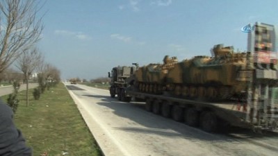 hanli -  Sınıra tank sevkiyatı sürüyor  Videosu