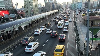 trafik yogunlugu -  Yarıyıl tatili bitti, trafik yoğunluğu arttı  Videosu