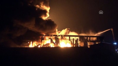 yansima - Dilovası'nda fabrika yangını (3) - KOCAELİ Videosu