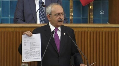 Kılıçdaroğlu: 'Sen hala El-Nusra terör örgütü müdür değil midir söyleyemiyorsun' - TBMM 