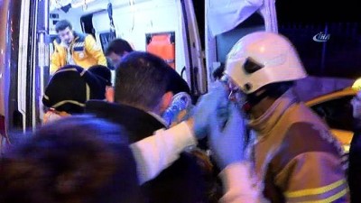  Maltepe'de hafriyat kamyonu ile araba çarpıştı: 1 ölü, 1'i ağır 2 yaralı