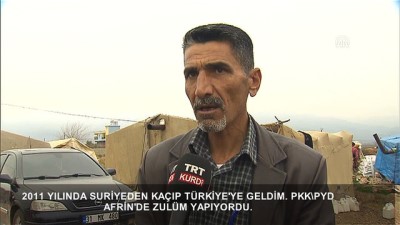 hukumet - 'Türkiye, Zeytin Dalı Harekatı ile Afrin'i temizlediğinde evimize döneceğiz' - HATAY  Videosu