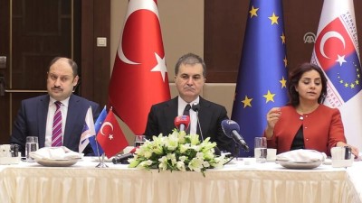 AB Bakanı Çelik: ”Önümüzdeki yıl zor bir yıl olacak” - ANKARA 