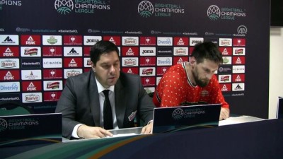 basin toplantisi - Banvit-SIG Strasbourg maçının ardından - BALIKESİR  Videosu