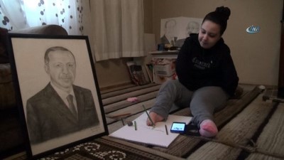 cizgi film -  Bedensel engelli geç kızdan 'Zeytin Dalı Harekatı'na anlamlı destek  Videosu