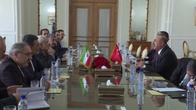 Çavuşoğlu-Zarif görüşmesi - Heyetler arası - TAHRAN 